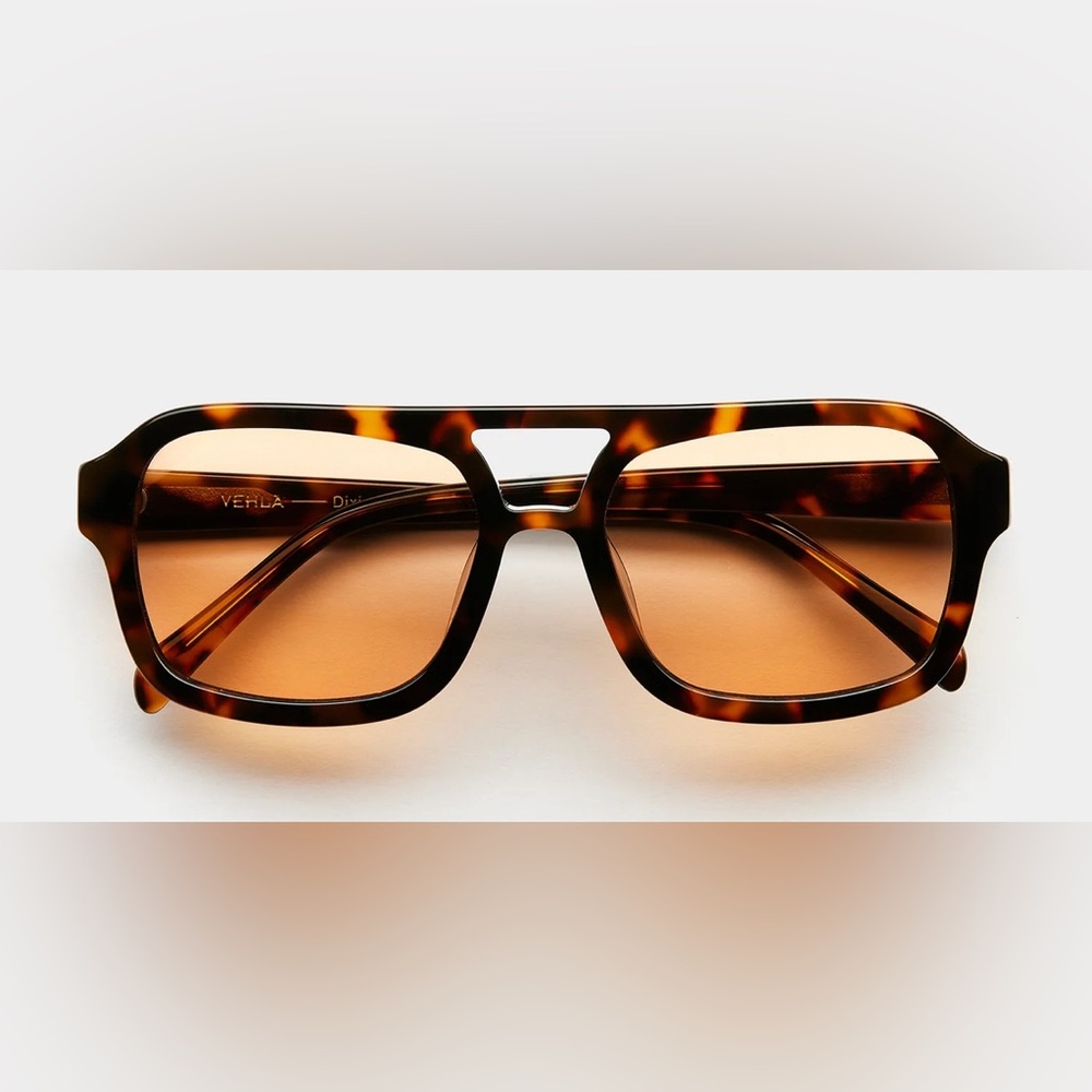 VEHLA Dixie Chocolate Tort / Cinnamon Sunglasses. *NEW*